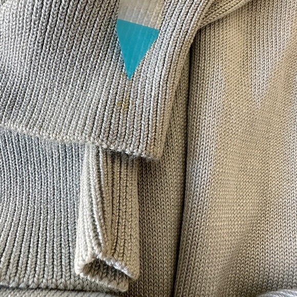 Tail Activewear  Women's Vintage Full Zip Silk Sweater Size Small - Picture 12 of 12